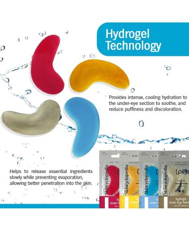 Skincyclopedia Facial Serum Treatment Pure Vitamin C Face Serum +3 Hydrogel Eye Pads Brightener Dark Spot Reducer Boosts Natural Collagen Improves Skin Bumpy Texture Oil Control - Buy Online on GoSupps.com