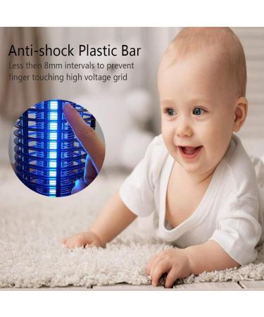 Bug Zapper for Outdoor and Indoor Waterproof 6w Electric Mosquito Killer Lamp Fluorescent Trap Mosquito Killer Lamp for Backyard Terrace Need To Be Plugged in (6W European regulation 220V) - Buy Online on GoSupps.com