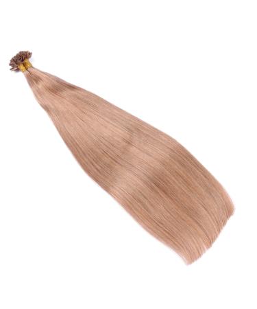 High-Quality Keratin Bonding Hair Extensions #12 Light Brown 70cm - 50 Strands 1g 100% Remy Real Hair U-Tip by Novon Hair Extensions - Buy Online on GoSupps.com