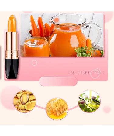  G n rique pH Color Changing Lipstick | Red Mood Color Changing Lipstick | Red Juice Orange Carrot Cherry Long-Lasting Natural Moisturizing Lip Balm for Women and Girls - Buy Online on GoSupps.com