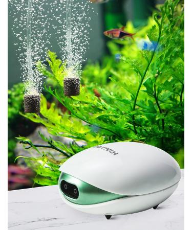 Boxtech Aquarium Air Pump Set - Bladder Stone Check & Control Valve for 1-150L Tanks - 2.5W Oxygen Solution - Buy Online on GoSupps.com