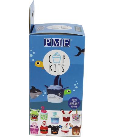 PME Cupcake Decorating Kit with Edible Toppers Shark Attack - Buy Online on GoSupps.com