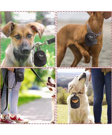 Yoosso Multifunctional Dog Training Treats with Feces Bag Dispenser - Black | Premium Dog Training Delicacies for Walks & Training - Buy Online on GoSupps.com
