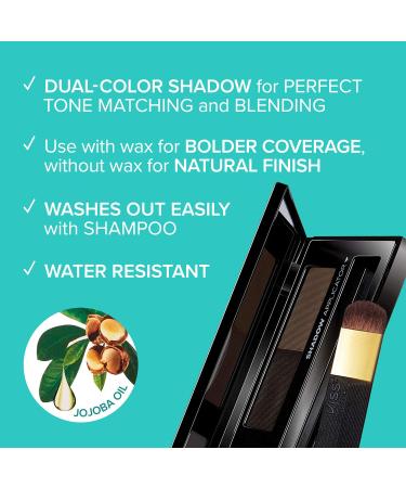 Kiss Quick Cover Root Touch Up Hair Shadow in Natural Black - Instantly Conceal Roots - Easy Application - Long-Lasting Results - Buy Online on GoSupps.com