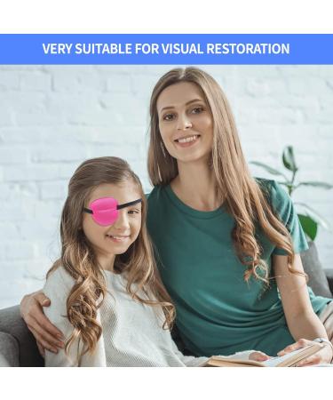 Eye Patches for Adults 6 Pcs Adjustable Eye Patch Set - Soft Medical Eye Patches for Lazy Eye Amblyopia Strabismus Adults and Kids - Buy Online on GoSupps.com