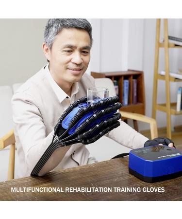 Hand Function Rehabilitation Robot Gloves Stroke Hemiplegia Finger Training Stroke Hand Splint Finger Orthosis for Long-Term Relief(Size:S Code Color:Left-B) - Buy Online on GoSupps.com