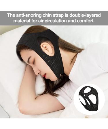 Anti Snoring Chin Straps | Adjustable & Breathable Sleep Apnea Solutions for Men & Women - Buy Online on GoSupps.com