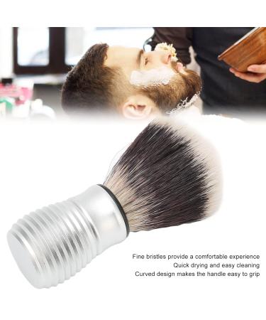 Handmade Shaving Brush for Men | Easy Cleaning & Fast-Drying | Long-Lasting Beard & Hairdressing Brush with Curved Aluminum Handle - Buy Online on GoSupps.com