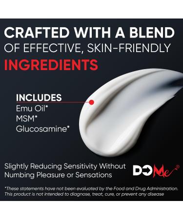 Do Me Delay Cream for Men Helps You Last Longer - Smooth Alternative to Delay Spray - for Desensitized Comfort for Sensation Support 1 Ounce (Pack of 1) - Buy Online on GoSupps.com