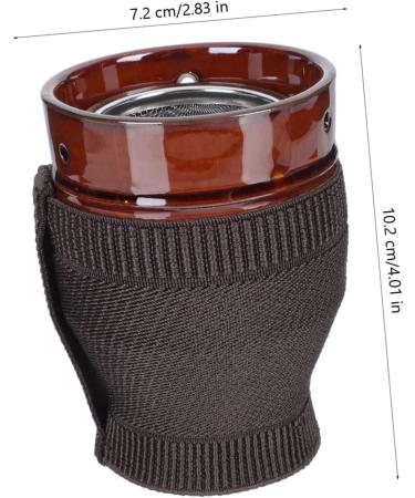 Minkissy 6-Piece Moxibusclass Massage Tool Set - Ceramic Moxa Organizer for Home Massage & Therapeutic Relief - Buy Online on GoSupps.com