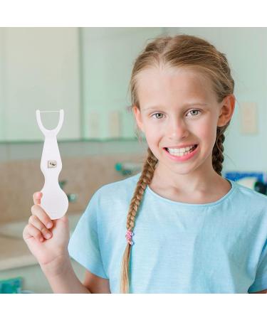 Buy Healifty Y-Shaped Floss Oral Pick - Reusable Floss Holder for Dental Care | Travel-Friendly Nylon Cleaner - Buy Online on GoSupps.com
