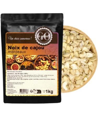Cashew nuts (pieces) 1kg - LA PLANTIGO