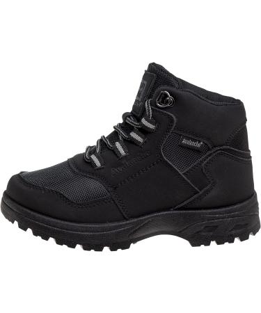 Avalanche Kids Hiking Waterproof Boots - Big Kid (8-12 Years) - Black - Buy Online on GoSupps.com