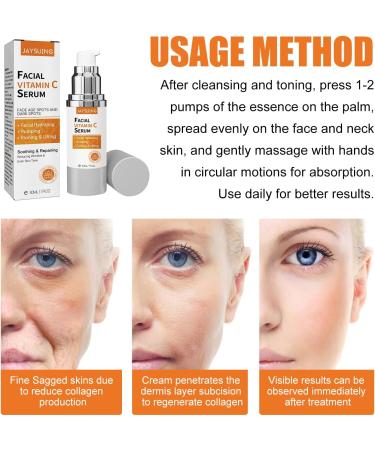 Anti Aging Face Serum for Women Over 50 Age-Defying Super C Serum for Women Over 50 Vitamin C Serum for Face Vitamin C Serum with Niacinamide Vitamin C and Caffeine Wrinkle & Age Spots Reduction - Buy Online on GoSupps.com