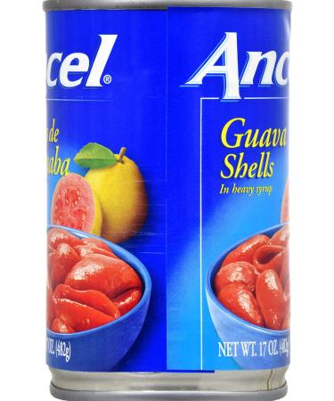 Ance Guava Shells in Heavy Syrup 17oz - Pack of 24 | Delightful tropical treat - Buy Online on GoSupps.com