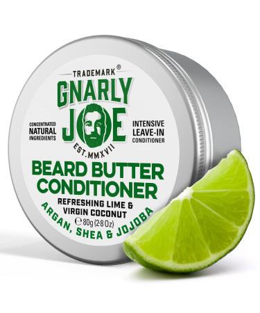 Gnarly Joe Beard Butter Leave-In Conditioner 80g. Coconut Argan & Shea Butter Lime & Coconut