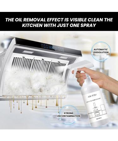 Bubble Cleaner Foam Spray Pan Cleaner | Foam Cleaner No Rinse Fade-Resistant Matte Finish Dense Foam for Floor Sink Pot Faucet Stove Rowces - Buy Online on GoSupps.com