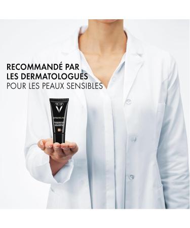 Vichy Dermablend High Coverage Concealer Fluid Foundation For All Skin Types Shade: 25 Nude 30 ml - Buy Online on GoSupps.com
