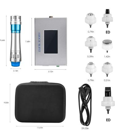 Professional Ttlife Shock Wave Therapy Device for ED & Muscle Pain Relief - Effective Extracorporeal Treatment - Buy Online on GoSupps.com