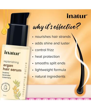 Premium Moroccan Argan Oil Hair Serum 100ml - Nourish & Revitalize Your Hair | International Shipping - Buy Online on GoSupps.com