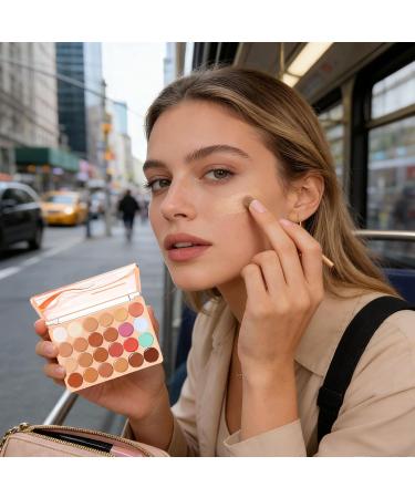 Palette De Contour 24 Couleurs Application Facile 24 X 1 7 G Surligneur Et De Teint M langeables Correcteur De Couleur Longue Dur e Pour Femmes D butantes Voyage Domicile Rendez-vous Quot - Buy Online on GoSupps.com