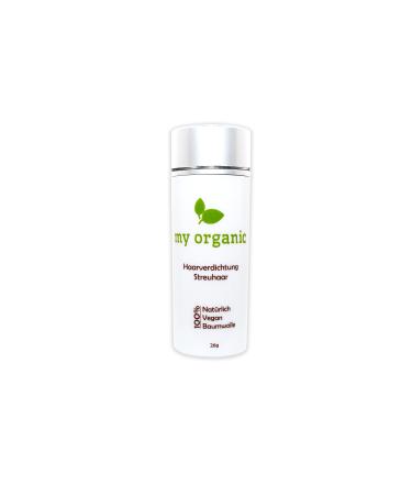 My Organic Hair Defection Spout hair Pour Hair 100% natural & vegan - 26g - Immediate effect against shareholders and light (medium blonde)