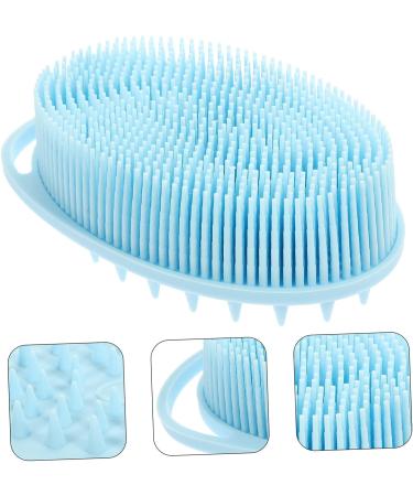 3pcs Double Sided Bath Brush Set - Baby & Body Silicone Scrubber - Buy Online on GoSupps.com