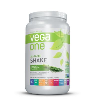 Vega One All-in-One Natural (22 Servings) - Plant Based Vegan Protein Powder, Non Dairy, Gluten Free, Non GMO, 30.4 Ounce (Pack of 1) Original Natural 22 Servings (Pack of 1) - Buy Online on GoSupps.com