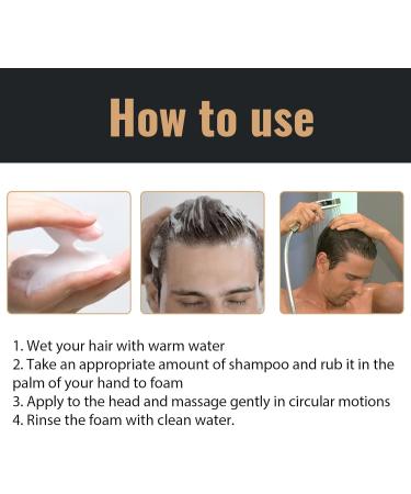 Spartan Shampoo Hair Growth Root Activator Shampoo Mane Root Activator Smooth Strong Repair Conditioning Shampoo Shampoo Hair Regrowth Natural Formula for Men and Women (2PCS) - Buy Online on GoSupps.com