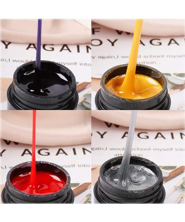 Coosa Spider Gel: 12 Colors Matrix Gel with Brush for Nail Art Wire Drawing - Line Pulling & Silk Drawing Decoration - Buy Online on GoSupps.com