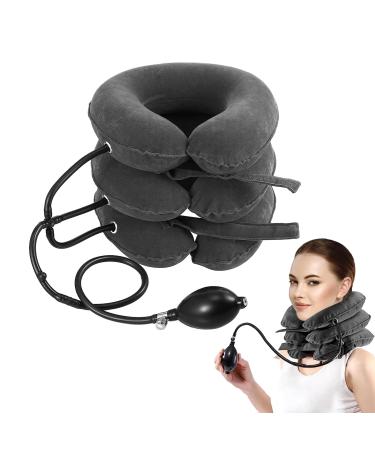 Cervicorrect Neck Brace Neck Stretcher for Neck Pain Relief Inflatable Stretcher Cervical Neck Traction Device Support Keep Vertebrae Stable Relief Neck Pain