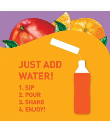 Tampico Singles To Go Drink Mix Packets Mango Punch Zero Sugar Low Calorie 100 DV of Vitamin C per Serving Convenient On-The-Go Water Enhancers 6 Count 6 Count (Pack of 1) - Buy Online on GoSupps.com