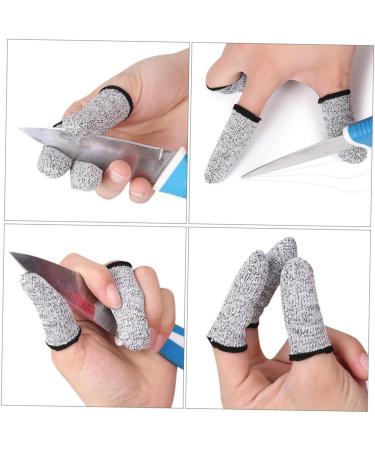 Cut Resistant Gloves with Thumb Protector - 8 Pairs Carving Finger Guards for Safe DIY & Crafting - Buy Online on GoSupps.com