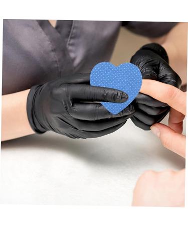 200pi ces Heart-shaped Nail Polish Remover Pads Nail Cleaner Cotton Wipes for Travel and Professional Supplies - Buy Online on GoSupps.com
