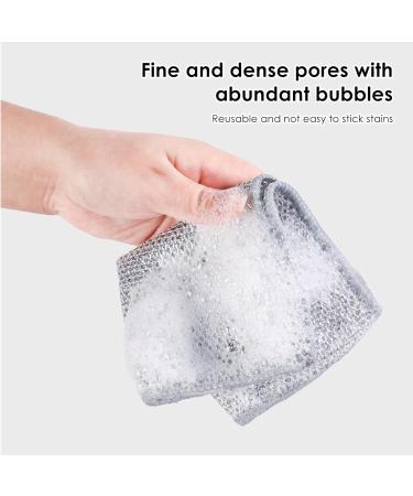 Non Scratch Wire Cloth Scratch Wire Dish Washing raag Wire Dishwashing raags Multipurpose Wire Dish Cloths Double Lint Cloth raags mircle Cleaning Cloths for Kitchen Sinks Pots Pans - Buy Online on GoSupps.com
