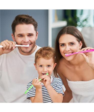 8 Pcs Interspace Toothbrush Soft Single Tufted Toothbrush with Cover Slim Interspace toothbrushes interdental Brushes for Orthodontic Braces Detail Cleaning(Blue/Green/Rose Red/White) - Buy Online on GoSupps.com