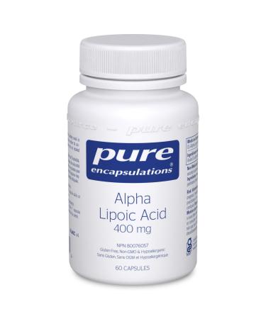 Pure Encapsulations Alpha Lipoic Acid 400 mg | Antioxidant Support* | 60 Capsules