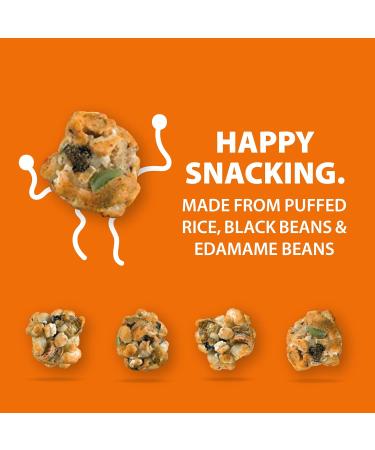 The Savourists Savoury Healthy Snacks | Low Calorie | High Protein | Vegetarian | High Fibre | Gluten Free | Thai Chilli & BBQ Crunchits Variety Pack (12x25g) - Buy Online on GoSupps.com