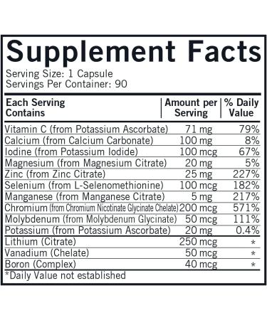 Kirkman WP Minerals 90 Vegetarian Capsules - Comprehensive Mineral Supplement for Nutrient Deficiency - Buy Online on GoSupps.com