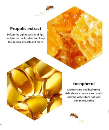 Honey Lip Balm - 2025 New Moisturizing Lip Balm - Honey Lip Balm Set Day and Night Lip Mask - Dry Lip Care - Lip Scrub Honey Lip Balm (8) - Buy Online on GoSupps.com