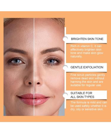 Nettoyant Visage Doux - Nettoie En Profondeur Les Pores Illumine La Peau Hydrate Et Exfolie Laisse La Peau Fra che (sans Effet Gras)(1PCS) 1 g (Lot de 1) - Buy Online on GoSupps.com