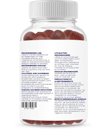 Mood Gummies De-Stress KSM-66 Gummies - Clinical-Grade Ashwagandha Gummies with 5% Withanolides - 2700mg per Gummy - Clinical-Grade Stress Relief Enhanced Sleep & Balanced Mood - Vegan Non-GMO Gluten-Free Sugar-Free - 1 Month Supply - Buy Online on GoSupps.com