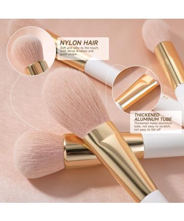 BEILI Professional Makeup Brush Set 20 Pieces Makeup Brushes Set Vegan Makeup Brush with Eyeshadow Brush for Foundation Eyeshadow Powder Contour Kabuki Rouge Eyeliner 20PC-pink - Buy Online on GoSupps.com