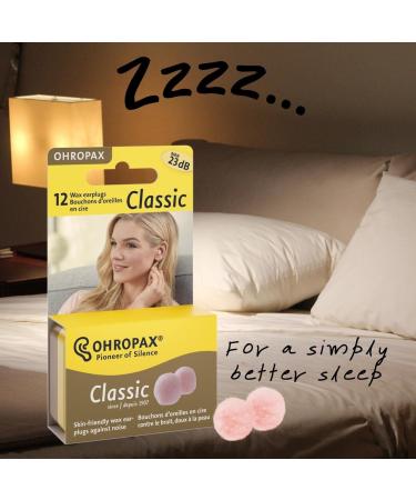 Ohropax Wax Ear Plugs - 36 Plugs in 3 Boxes + FREE Yellow 6 Compartment Box - Buy Online on GoSupps.com