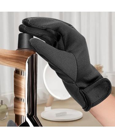 hairdressers hairstyling s Professional Heat Resistant Reusable Thick Nonslip Hair Styling Household Supplies Antiscald Hair Gloves Right - Buy Online on GoSupps.com