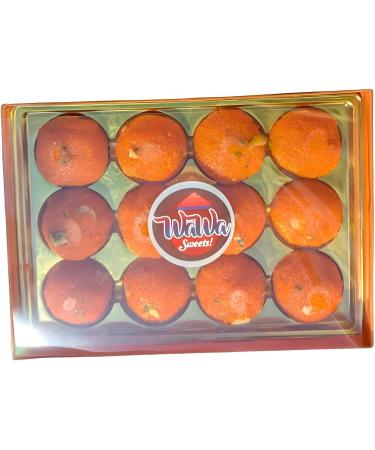 Motichoor Laddoo Indian Sweets Christmas/New Years Gift Freshly Made in Canada (12 Pieces) - Buy Online on GoSupps.com