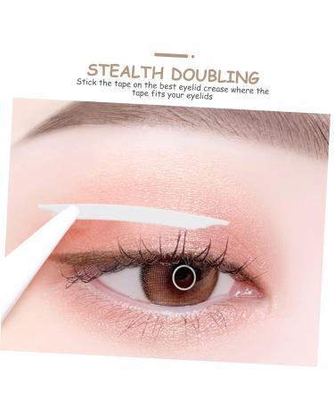 Buy Women s Eyelid Tape | 4 Double Eyelid Sticker Strips for Beautiful Eyes | Fiber Strip in Pink - International Shipping Available - Buy Online on GoSupps.com