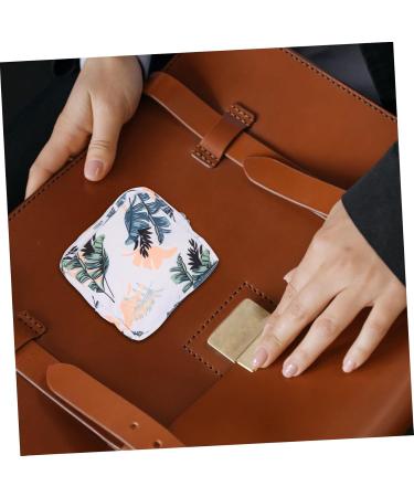 Buy BUIFULSIC 2ST Washable Napkin Bag for Period Pads & Tampons | Stylish Cotton Handbag for Travel & Everyday Use - Buy Online on GoSupps.com