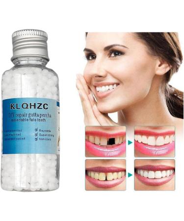 Jojomi Thermo-Pearl Tooth Veneer Set - Temporary Denture Repair for Broken Gapped & Uneven Teeth (10 ml) | International Shipping Available - Buy Online on GoSupps.com