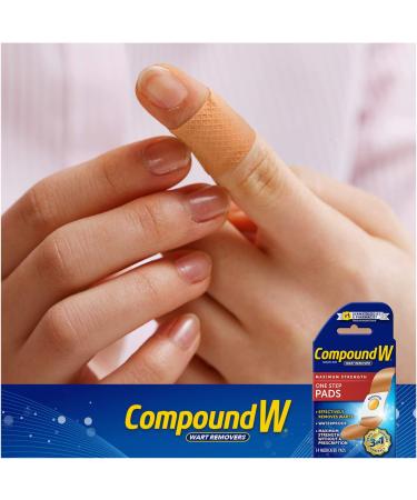 Compound W Maximum Strength Wart Remover - 14 Medicated Pads - Buy Online on GoSupps.com